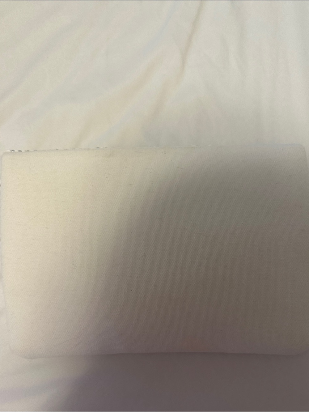 Lulu's White Beaded Evening Clutch - Picture 2 of 4